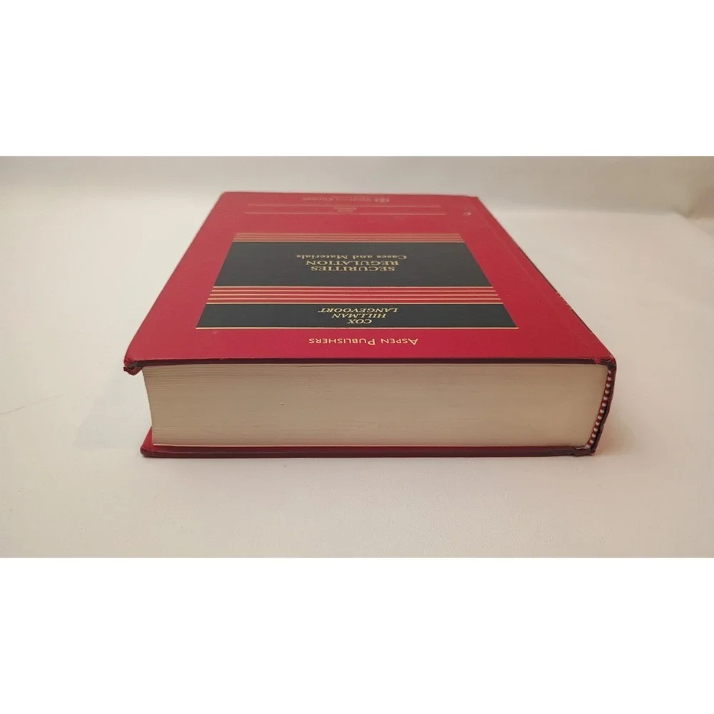 Securities Regulation: Cases And Materials 6th Edition by Cox, Aspen Publishers